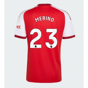 Arsenal Mikel Merino #23 Maglia Gara Casa Repliche 2026-27 Maniche Corte